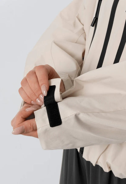 Veste de pluie courte oversize